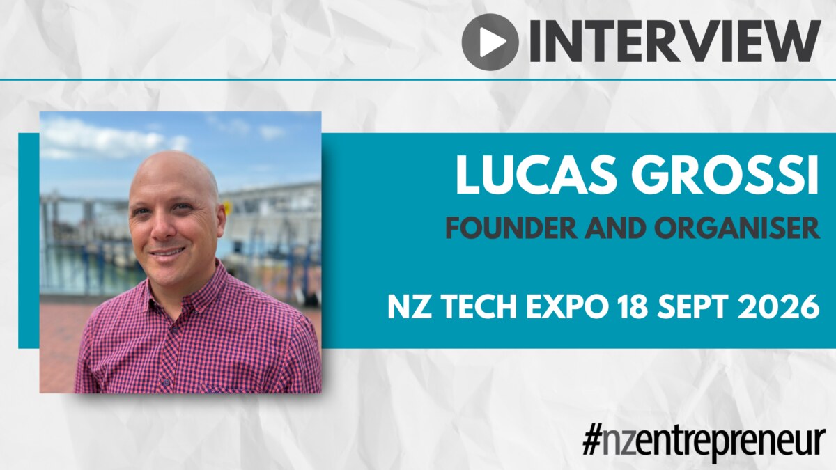 Lucas Grossi NZ Tech Expo Gives Auckland Founders a September Stage