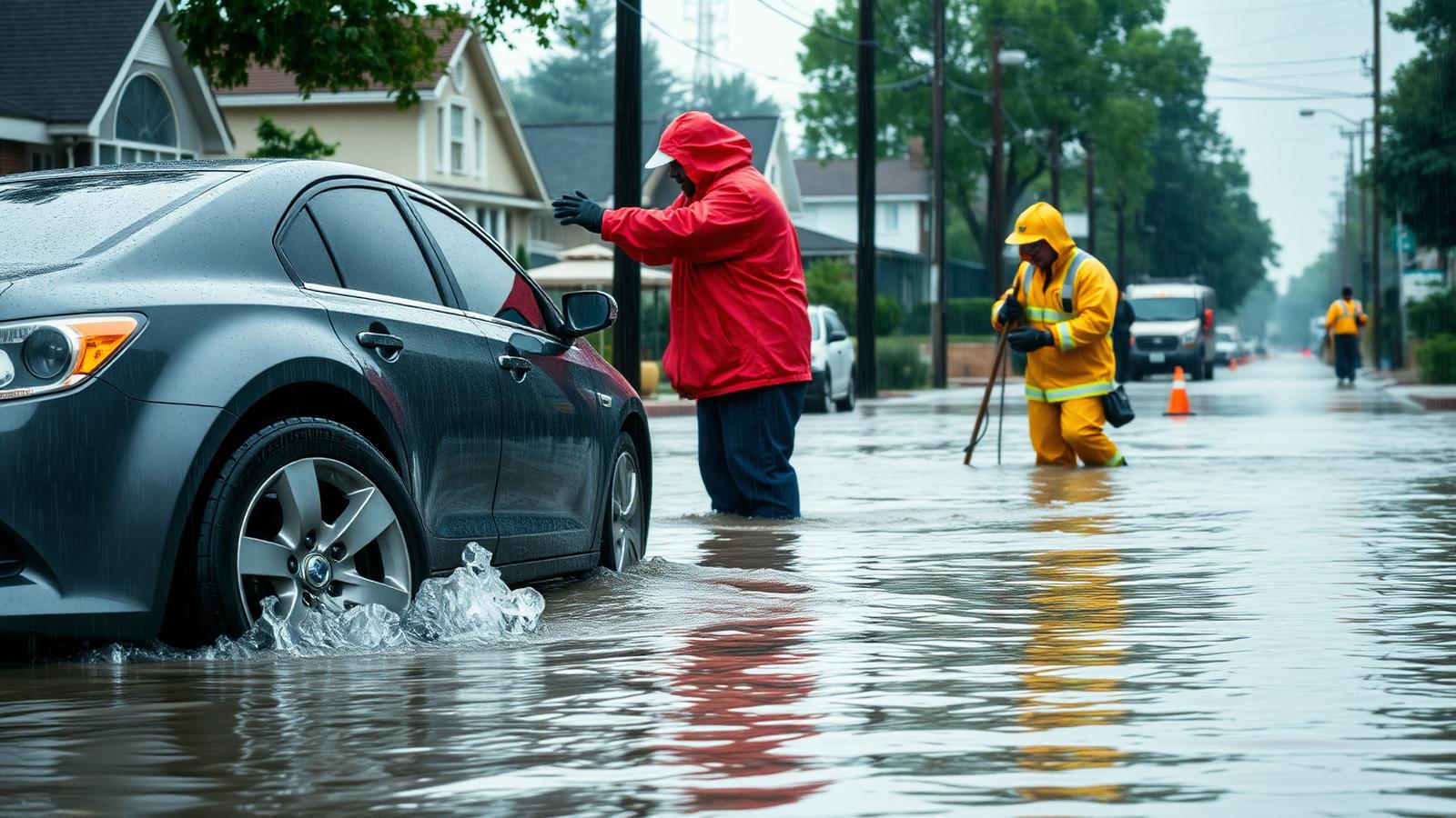 Rapidly deepening low brings flooding, outages and road closures