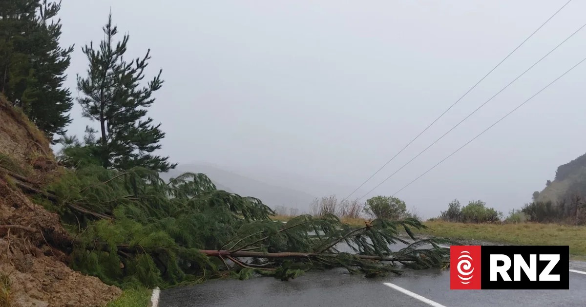 South Wairarapa And Lower Hutt Face Slip Risk After Severe Weather